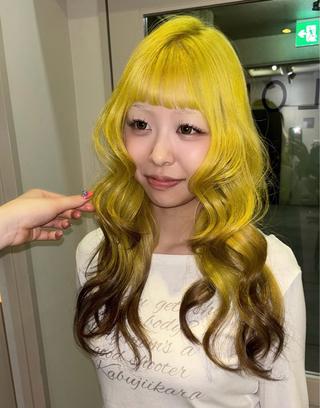 カラー 🪺透明感カラー/ 暖色/カエデ🪺のヘアスタイル