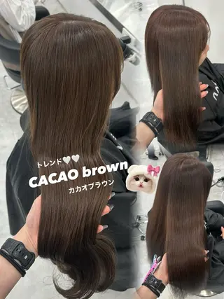 ロング カラー 上品モテヘア🩶 karen🩶のヘアスタイル