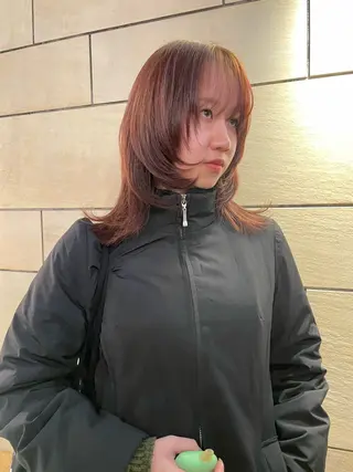 ミディアム 🍁ボブパーマ.レイ ヤーボブ🍁陸来のヘアスタイル