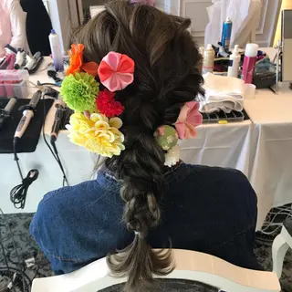 セミロング ✨ブリーチマスター✨ オクヤマヨウスケのヘアスタイル