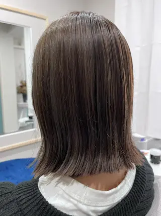 ミディアム カラー liL hair サトウリョウタのヘアスタイル