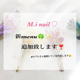 ネイル 頑張る女性の味方✴︎ M.i nail ♡のネイルデザイン