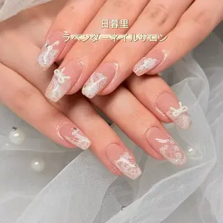 ネイル ラベンダー💖日暮里 ルル💖ネイルのネイルデザイン