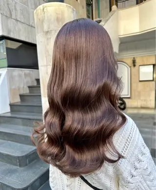 ロング カラー 髪質改善/艶髪🫧 MANAMI🪿🤍のヘアスタイル