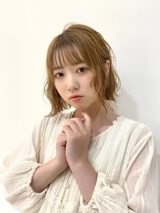 ミディアム ✨垢抜け×大日イオン ×似合わせ井谷拓馬のヘアスタイル