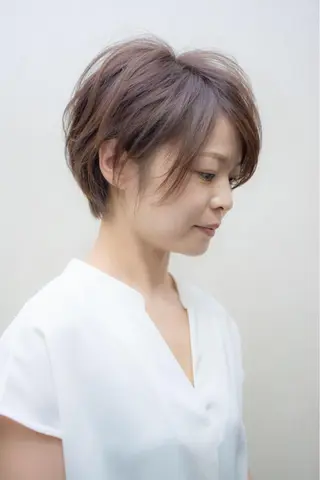 ショート 佐々岡 亮介のヘアスタイル