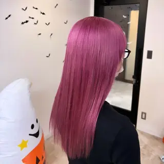 ロング カラー Ren. 🦋デザインカラーのヘアスタイル