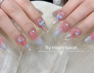 ネイル By moonネイル 🌷ワンホン/韓国風のネイルデザイン