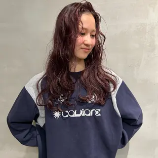 カラー カエデ🦔 ボブショート・メンズのヘアスタイル