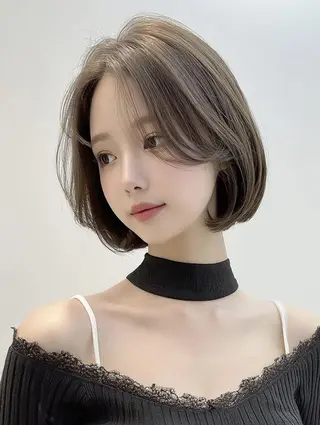ミディアム FOCUS JAPAN4のヘアスタイル