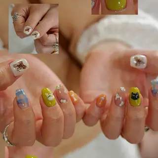 ネイル pointillé .ayaのネイルデザイン