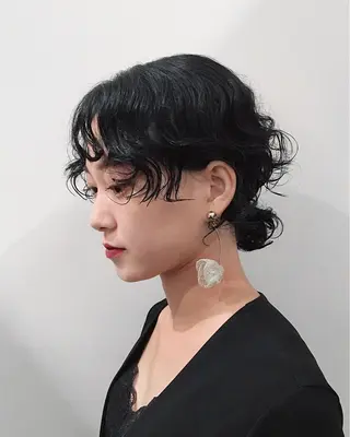 ミディアム ヘアアレンジ 【デザイナー】 アシカワカイトのヘアスタイル