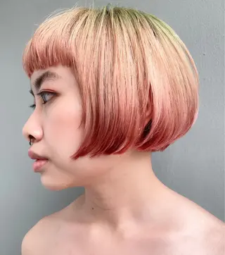 ショート カラー 髪質改善　艶髪✨ Teppeiのヘアスタイル