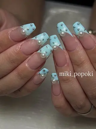ネイル 個性派/ちゅるん/ モチ好評◎|MIKIのネイルデザイン