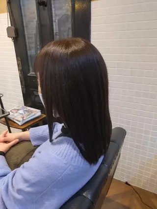 セミロング 猪野 さやかのヘアスタイル