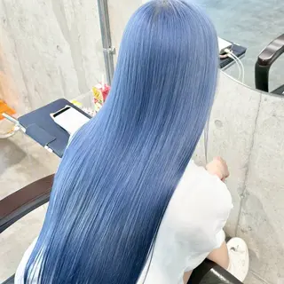 ロング カラー ✨ブリーチカラー× 艶髪SUZU🛼🫧のヘアスタイル
