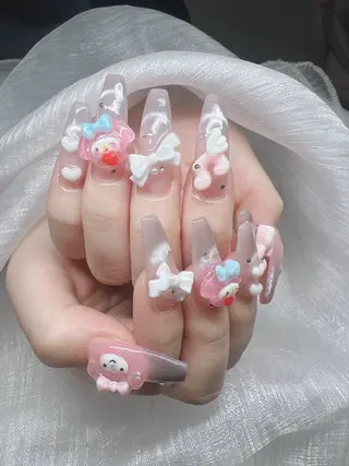 ネイル Lee Nails チップ長さだし専門店のネイルデザイン