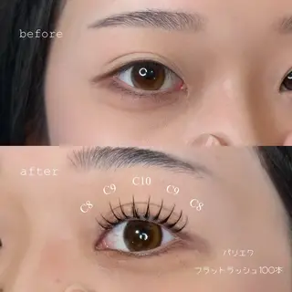 マツエク・マツパ Sylph & SCENEのマツエク・マツパデザイン
