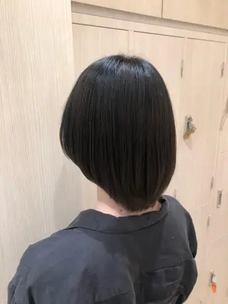ショート パーマ 韓国ヘアメイク🎀/ 縮毛矯正✨山本媛香のヘアスタイル