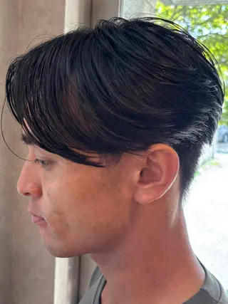 メンズ 高橋駿太/髪質改善/ 表参道/カットモデルのヘアスタイル