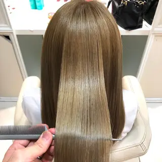 ロング カラー 🌈ぷる艶カラー🌈 髪質改善👑柳沼尚貴のヘアスタイル