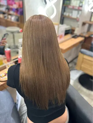 セミロング MOURI CHISATOのヘアスタイル