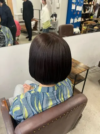 ショート カラー 杉村 南海のヘアスタイル