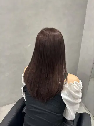 セミロング カラー THE ECT 🌸濱吉優希🌸のヘアスタイル