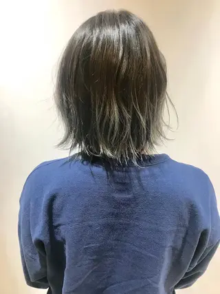 ショート カラー 🐺ウルフ/レイヤー 似合わせ‎🤍沙羅のヘアスタイル