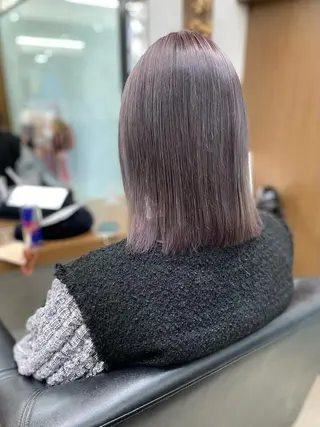 カラー yasuハイトーン/ デザインカラーのヘアスタイル