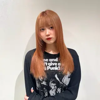 ロング カラー 🎀韓国レイヤー/顔 周り/透明感Sayaのヘアスタイル
