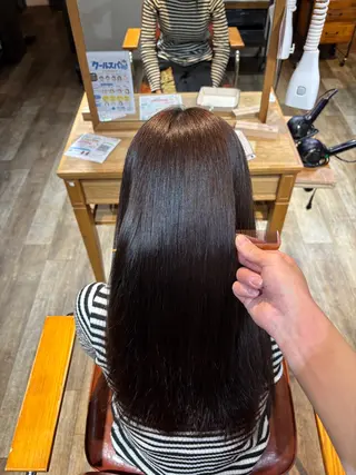 ロング 梅地 湊太/カラーモデルのヘアスタイル