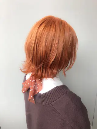 ミディアム パーマ ヘアアレンジ メンズ キッズ ネイル マツエク・マツパ 当日予約⭕️ Rene’のヘアスタイル