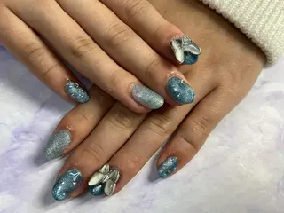 ネイル Mana ·͜· ❤︎のネイルデザイン