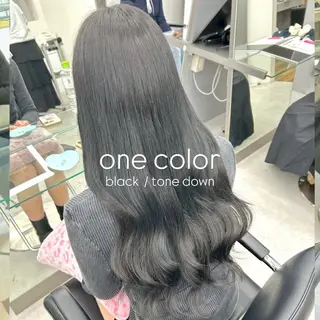 カラー ヘアアレンジ ブリーチなしカラー 横浜/みゆ🌼のヘアスタイル