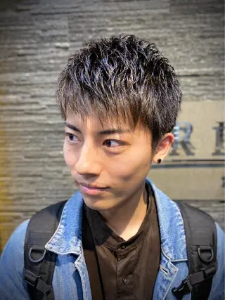 ショート メンズ メンズカット✂︎ chihiro ✂︎のヘアスタイル