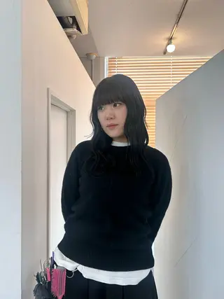 カラー かがやしづ ⭐️カラーモデルのヘアスタイル
