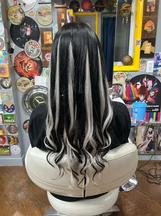 ロング カラー ヘアアレンジ メンズ KOYA ｺﾔのヘアスタイル