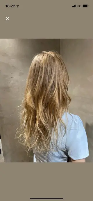 セミロング カラー ヘアアレンジ 🌟髪質改善 平本雄大🌟のヘアスタイル