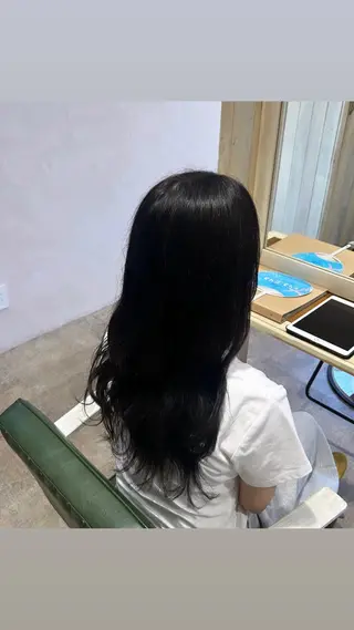 カラー 🫧佐藤透明感カラー デザインカラーのヘアスタイル