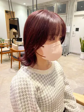 ミディアム matsui ／ anheloのヘアスタイル