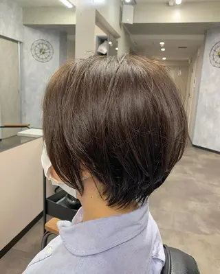 ショート カラー megu 髪質改善TaLeのヘアスタイル