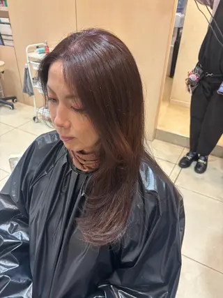 ロング カラー 川島 梨菜🌹のヘアスタイル