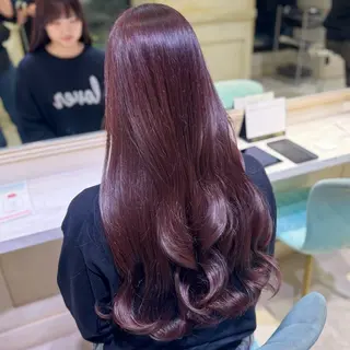 ロング カラー 透明感カラー/ ななみ🎀のヘアスタイル