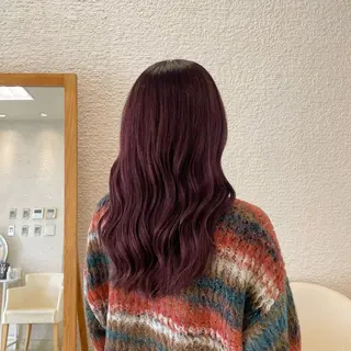 カラー ブリーチなしダブルカ ラー🎀透明感/AOのヘアスタイル