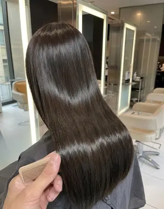 ロング 似合わせカット 銀座/アライ カズヤのヘアスタイル
