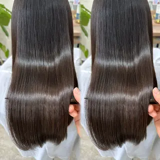 セミロング 髪質改善No.1🍀 🍀銀座🍀矢尾板のヘアスタイル