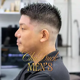ショート メンズ フェード×メンズ カット｜SHOTAのヘアスタイル