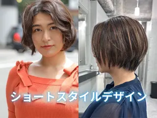 ミディアム Endearing 銀座/レイヤーカットのヘアスタイル
