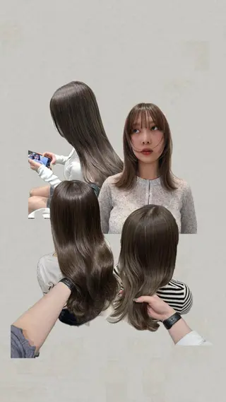 カラー ♡ktwoかな /透明感カラーのヘアスタイル